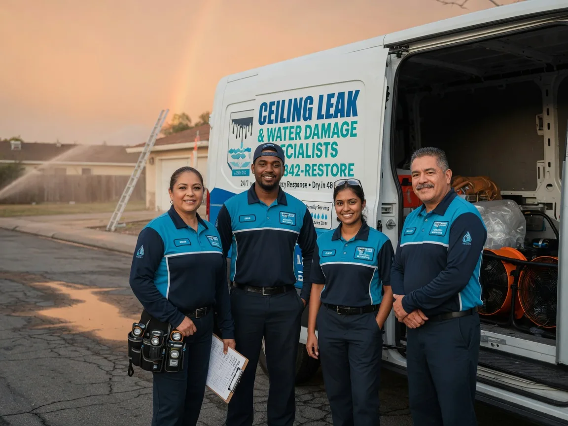 Ceiling Leak Cleanup company in Monroe, WA